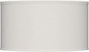 Wall Sconce, 13-Inch Brass White Fabric