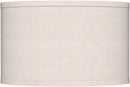 Boho Wall Sconce, 13-Inch Brass with Linen Shade